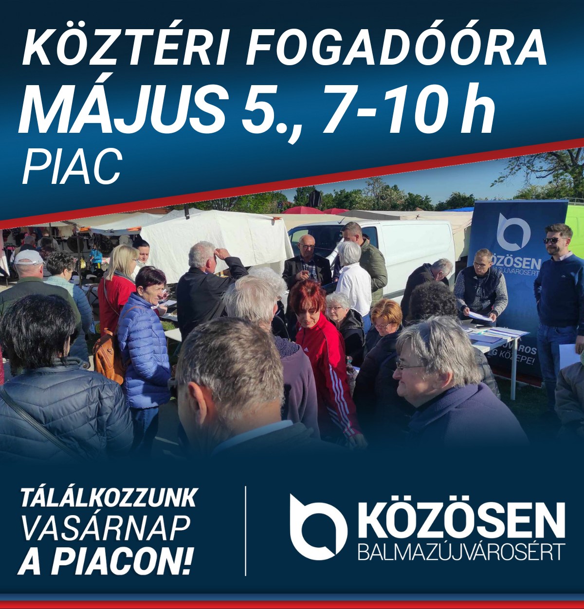 Köztéri fogadóóra – május 5. – PIAC