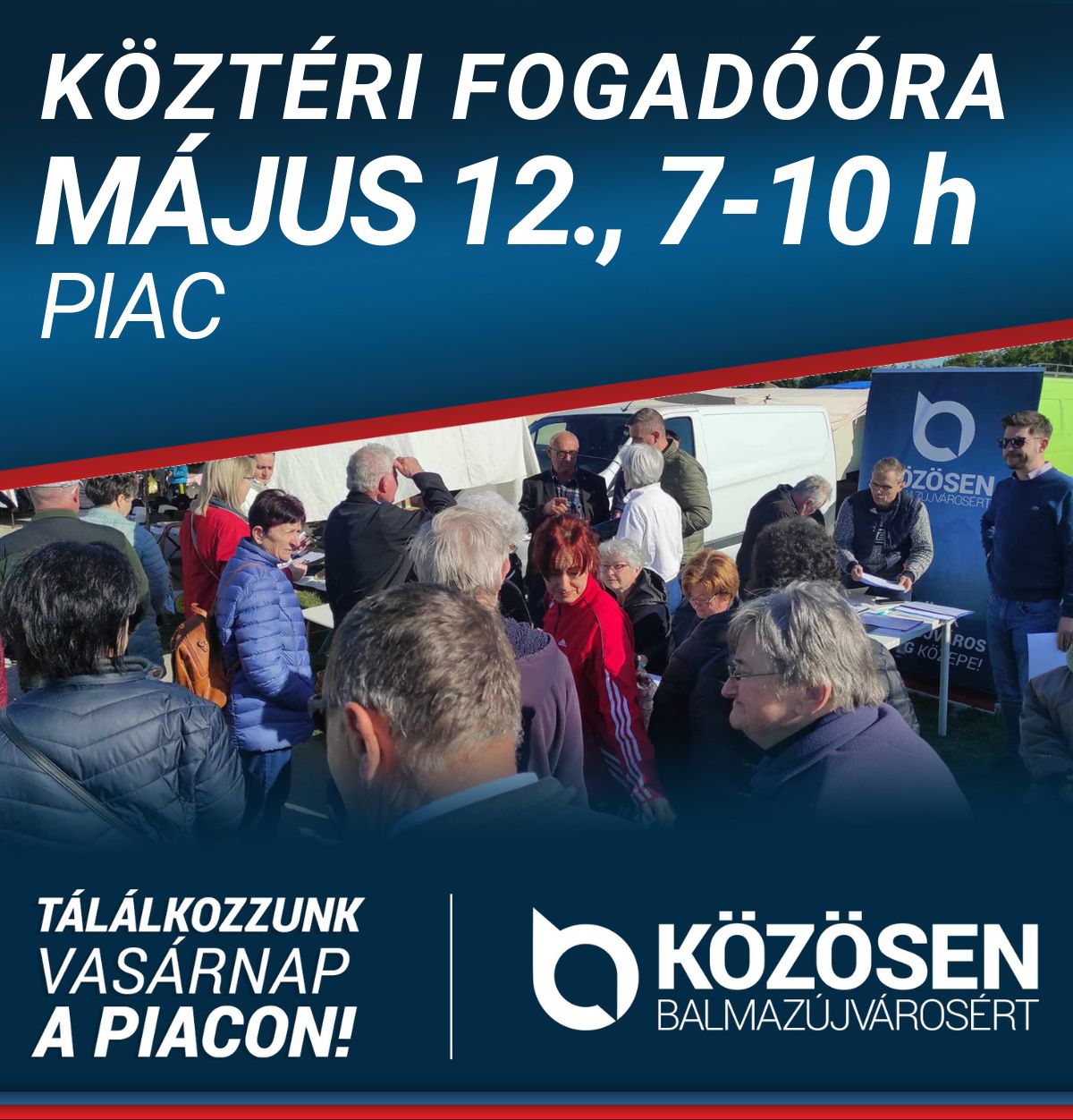 Köztéri fogadóóra – május 12. – PIAC